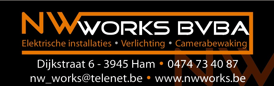 domotica-installateurs Dessel NW Works BVBA